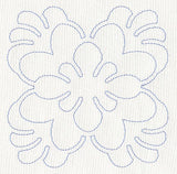 Feather Quilting Ornate Square (Single Run)