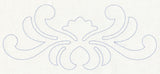 Feather Quilting Blooming Crest 2 (Single Run)