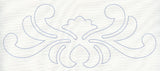 Feather Quilting Blooming Crest 2 (Single Run)