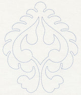 Feather Quilting Spade (Single Run)