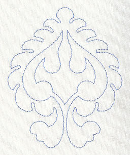 Feather Quilting Spade (Single Run)