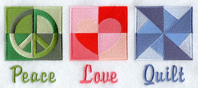 Peace Love Quilt
