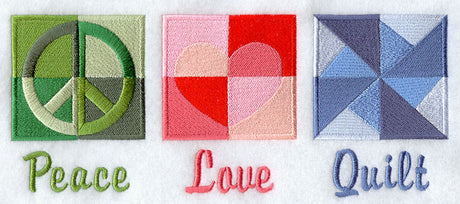 Peace Love Quilt
