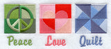 Peace Love Quilt