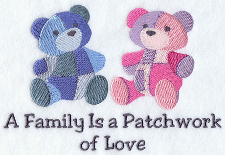 A Family Is a Patchwork of Love