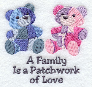 A Family Is a Patchwork of Love