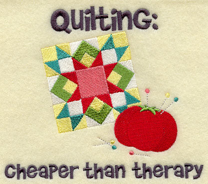 Quilting: Cheaper Than Therapy