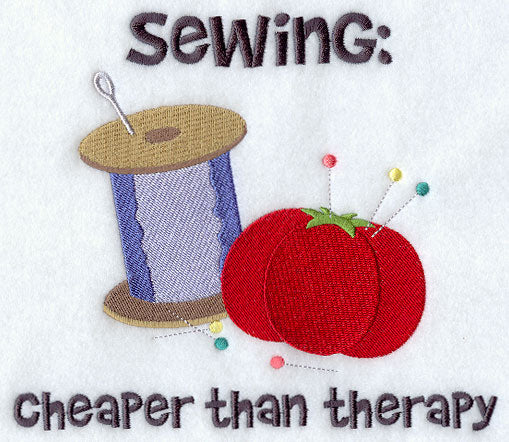 Sewing: Cheaper Than Therapy