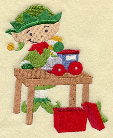 Crafty Elf - Building Train Engine