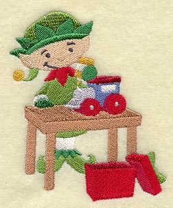 Crafty Elf - Building Train Engine