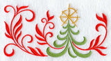 Festive Flourishes Tree Border