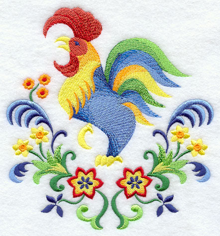 Majolica Rooster