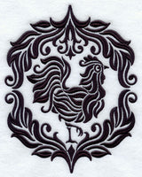 Damask Rooster