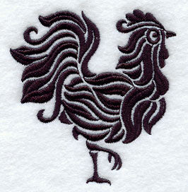 Damask Rooster Accent