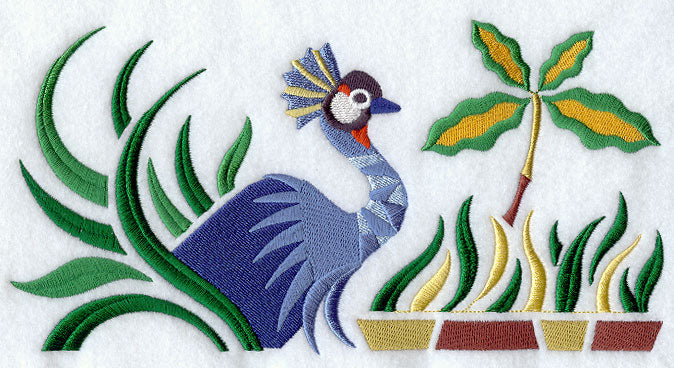 Crowned Crane Border