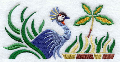 Crowned Crane Border