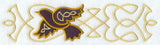 Celtic Raven Border