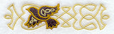Celtic Raven Border