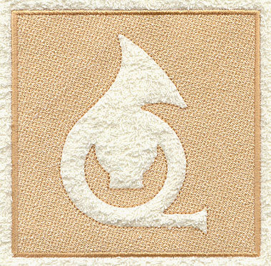 French Horn (Embossed)
