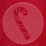 Candy Cane (Embossed)