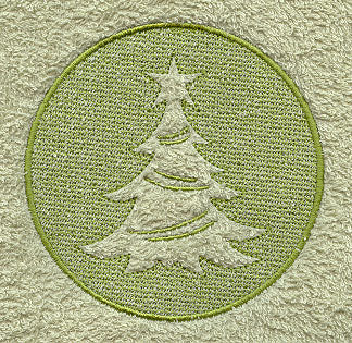 Christmas Tree (Embossed)