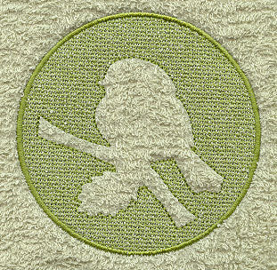 Chickadee (Embossed)