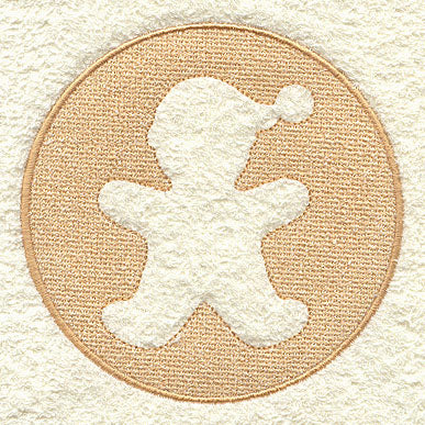 Gingerbread Man (Embossed)
