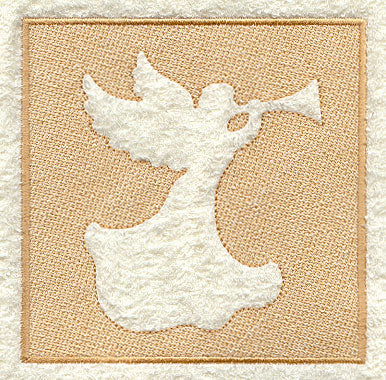 Trumpeting Angel (Embossed)