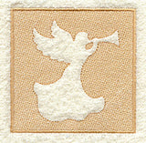 Trumpeting Angel (Embossed)