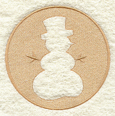 Snowman (Embossed)