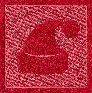 Santa Hat (Embossed)
