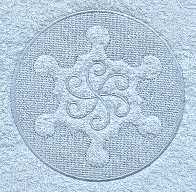 Snowflake 1 (Embossed)