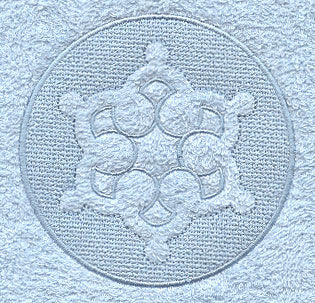 Snowflake 3 (Embossed)
