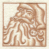 Santa Claus Portrait (Embossed)