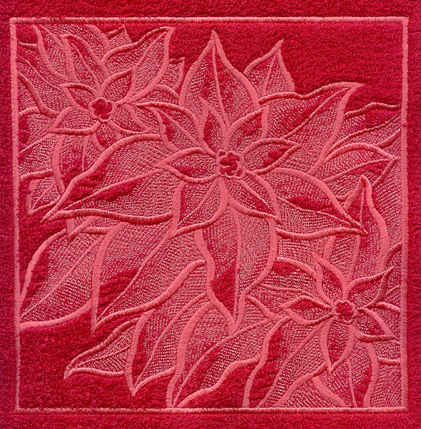 Poinsettia Bouquet (Embossed)