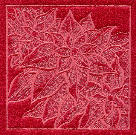 Poinsettia Bouquet (Embossed)