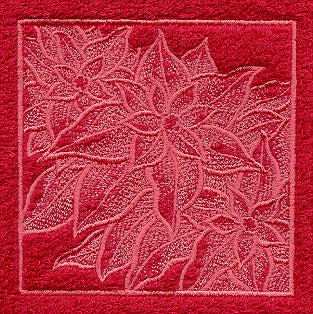 Poinsettia Bouquet (Embossed)
