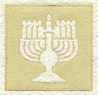 Menorah (Embossed)
