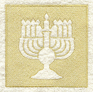 Menorah (Embossed)