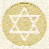 Star of David (Embossed)