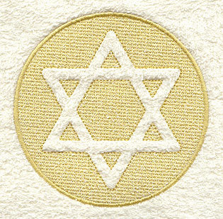 Star of David (Embossed)