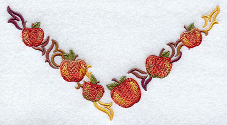 Autumn Apples Neckline (V-Neck)