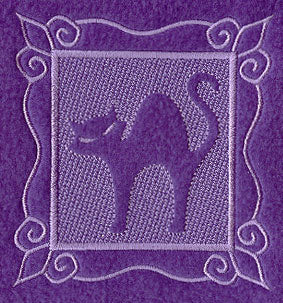 Black Cat (Embossed)