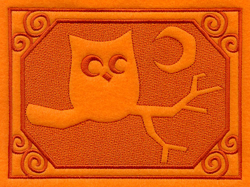 Owl (Embossed)