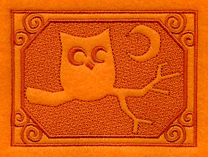 Owl (Embossed)