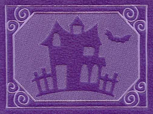 Haunted House (Embossed)