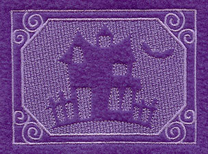 Haunted House (Embossed)