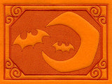 Bats and Moon (Embossed)