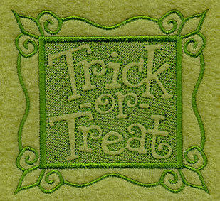 Trick or Treat (Embossed)