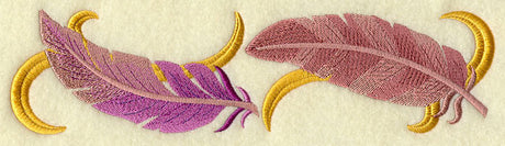 Fall Feathers Border